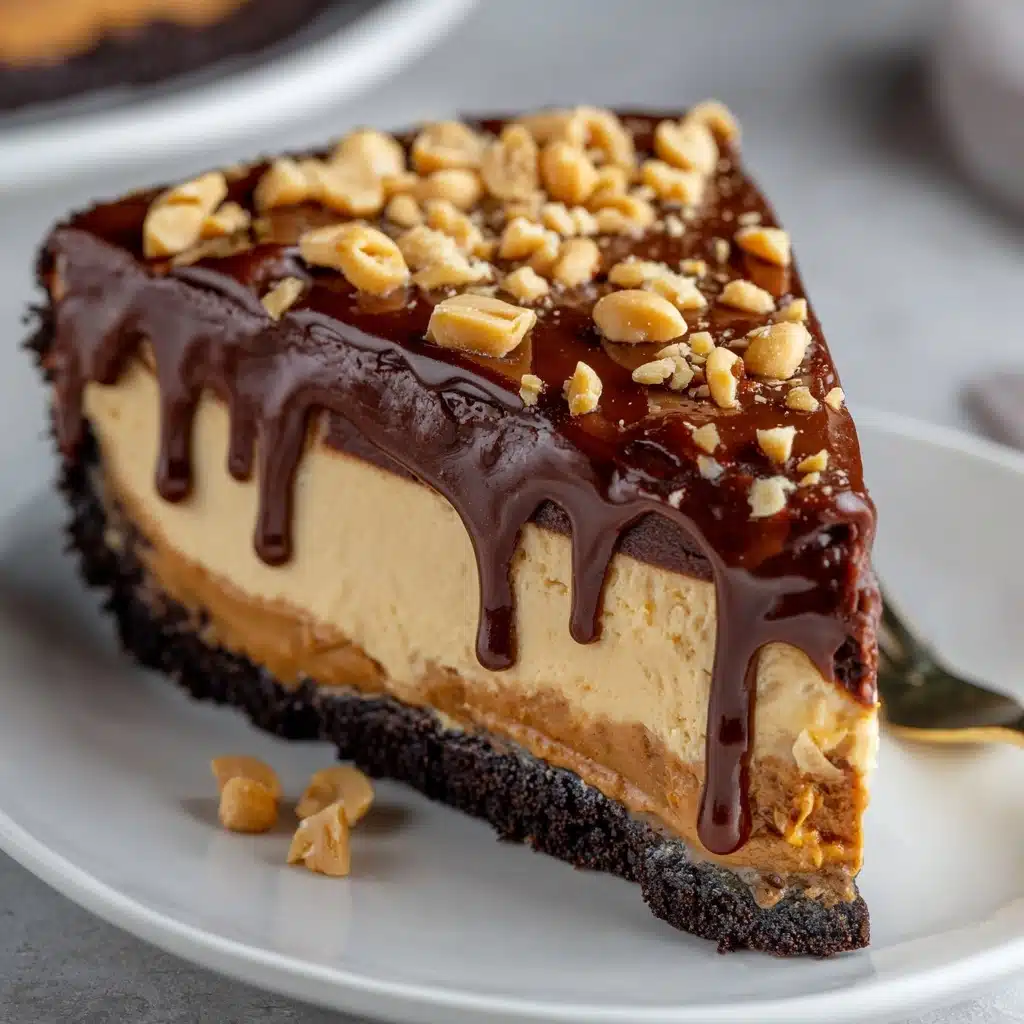Hot Fudge Peanut Butter Pie Recipe - Recipe Image