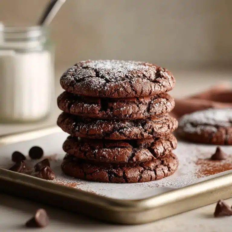 Dutch Cocoa Cookies Recipe
