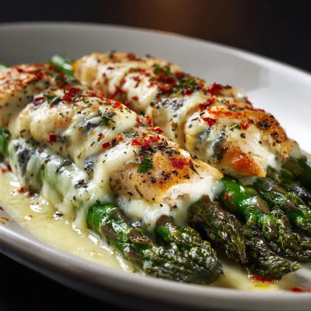 Asparagus Stuffed Chicken Breast Recipe - Recipe Image