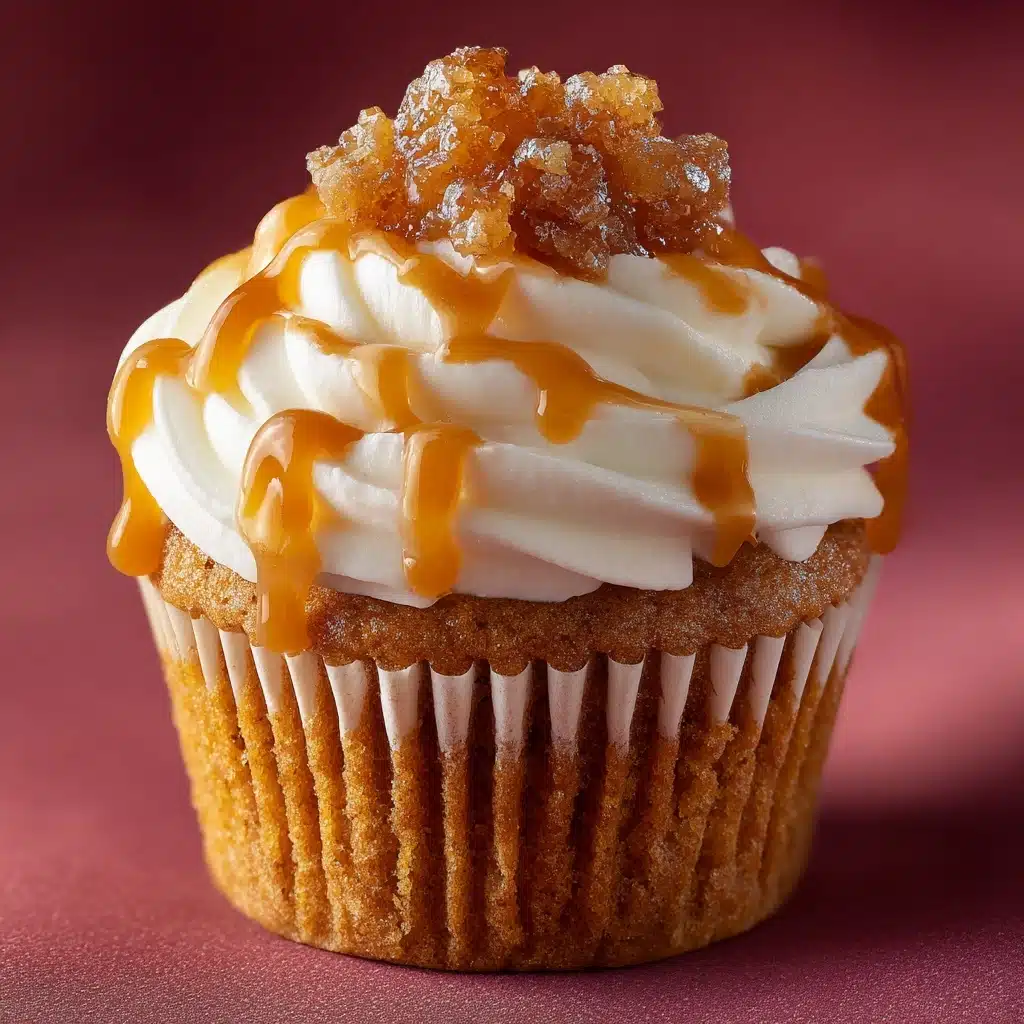 Honey Peach Cream Cheese Cupcakes Recipe - Recipe Image