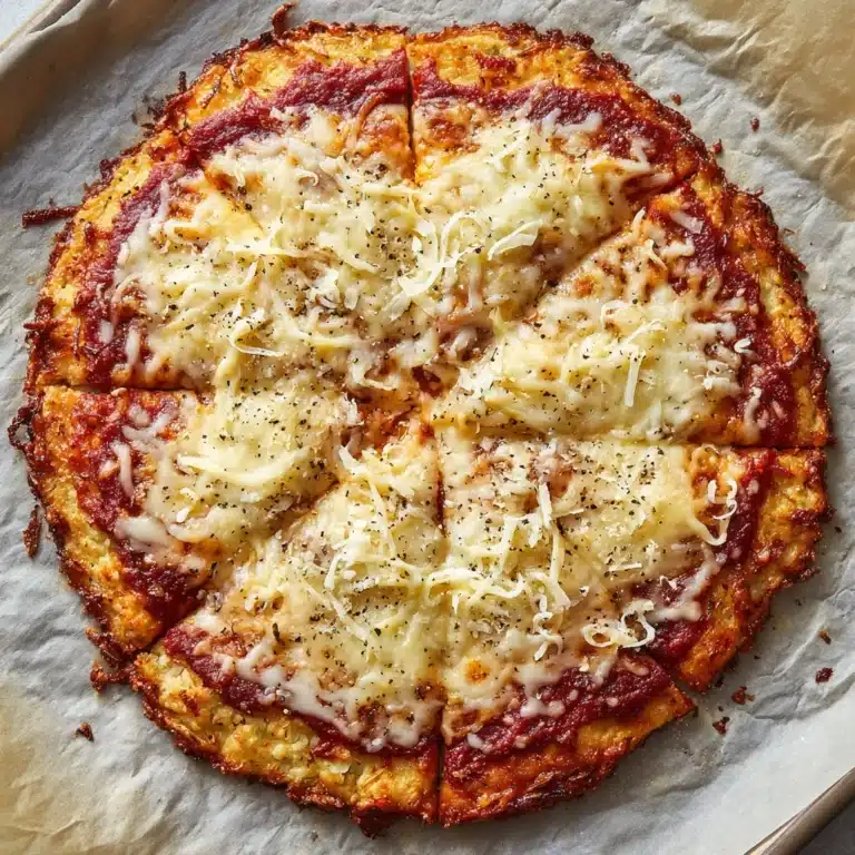 Low Carb Pizza Crust Recipe
