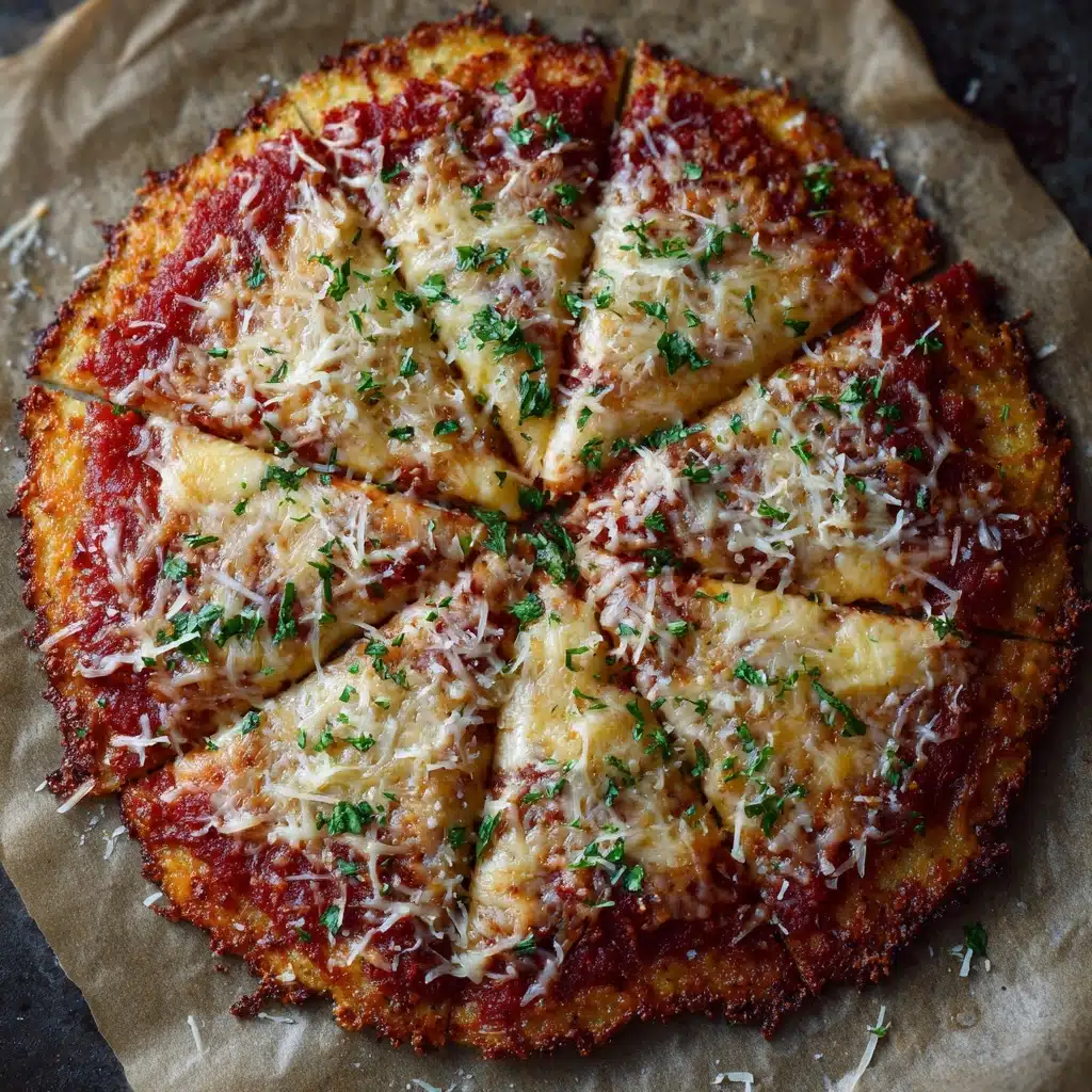 Low Carb Pizza Crust Recipe - Recipe Image