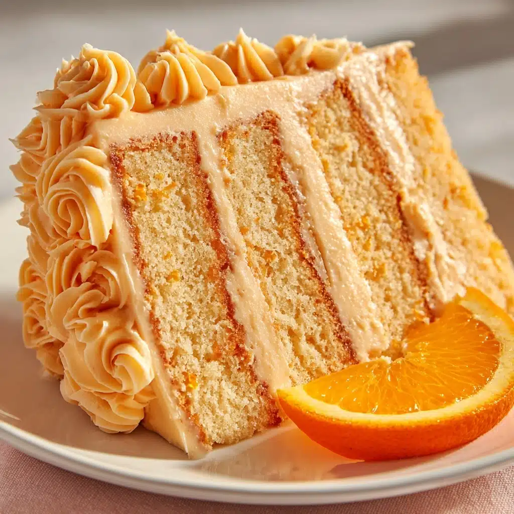 Orange Creamsicle Cake Recipe - Recipe Image