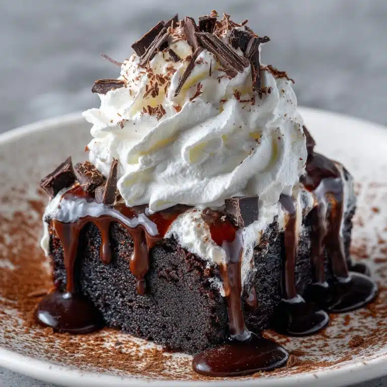 Hot Fudge Chocolate Pudding Cake Recipe
