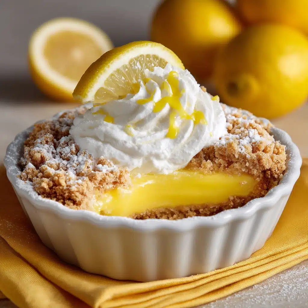 Magic Lemon Cobbler Recipe