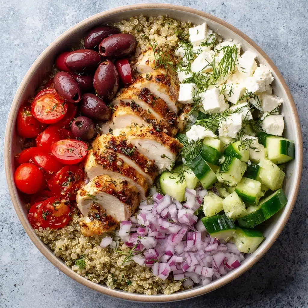 Greek Chicken Bowl Recipe