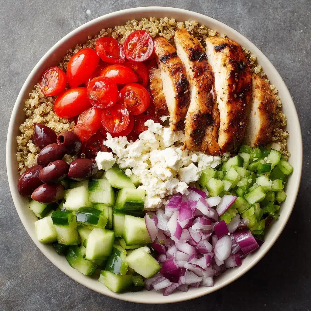 Greek Chicken Bowl Recipe - Recipe Image