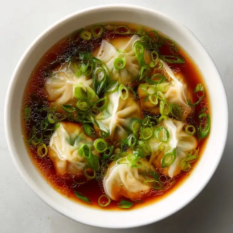 Wonton Soup Recipe
