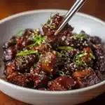 Honey Garlic Steak Bites Recipe