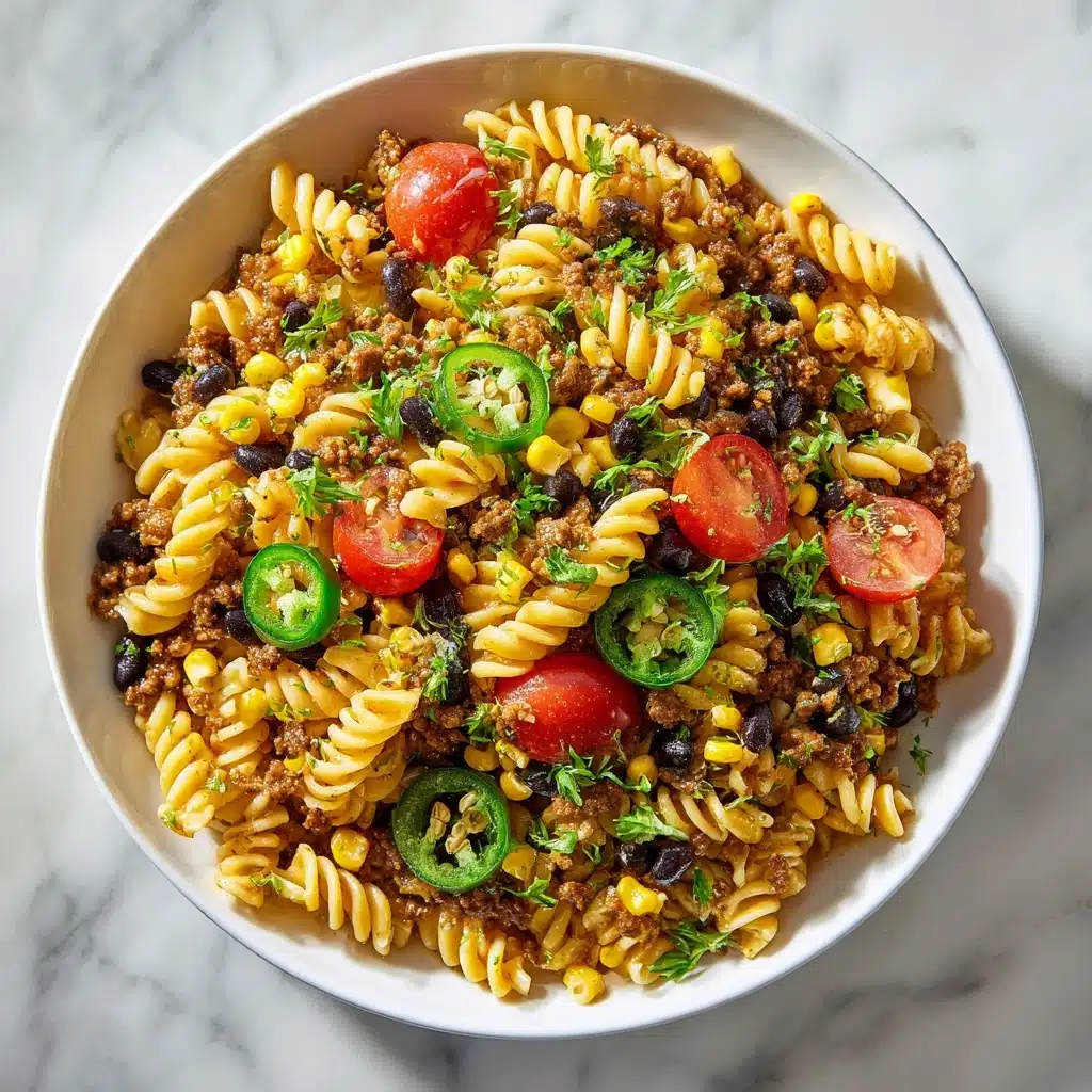 Taco Pasta Salad Recipe