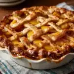 Triple Crust Peach Cobbler Recipe