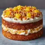 Hawaiian Pineapple Carrot Cream Cake Recipe