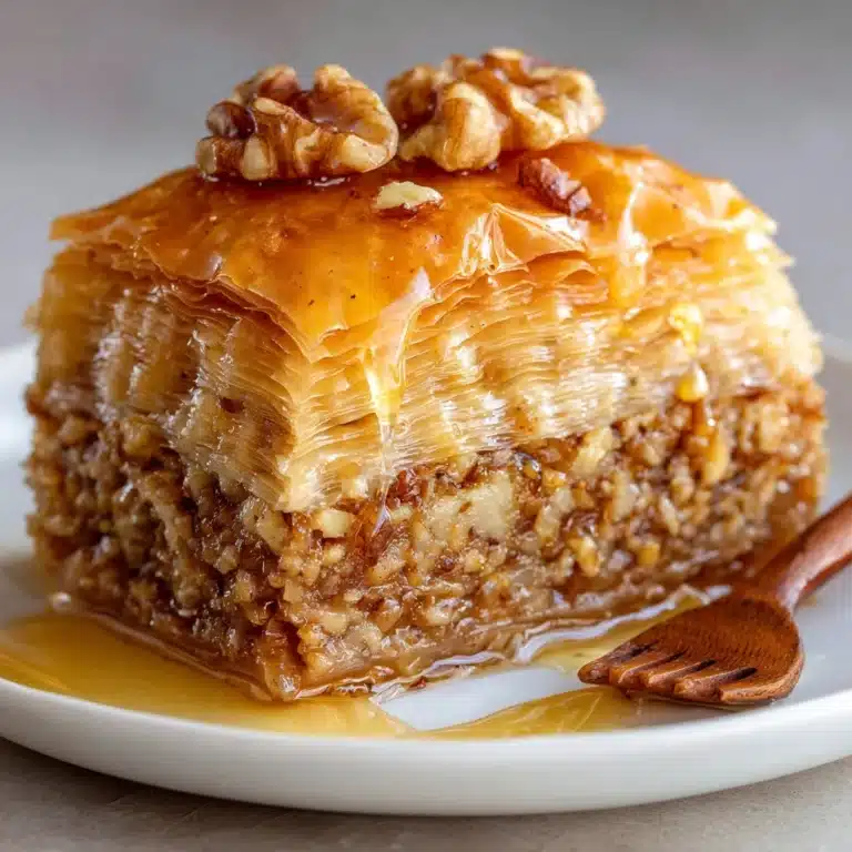 Homemade Baklava Recipe