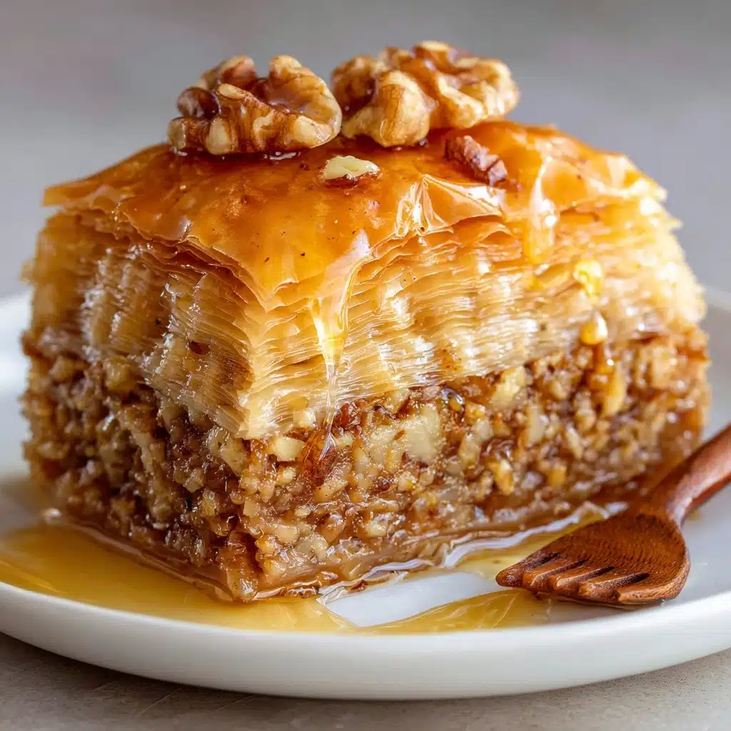 Homemade Baklava Recipe