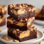 Peanut Butter Stuffed Brownies Recipe