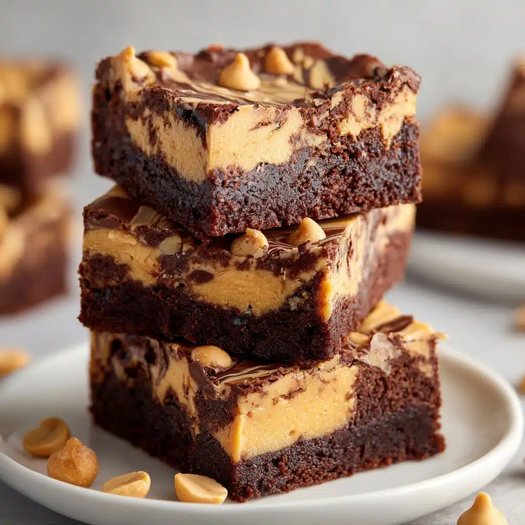 Peanut Butter Stuffed Brownies Recipe