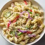 Tangy Dill Pickle Pasta Salad Recipe