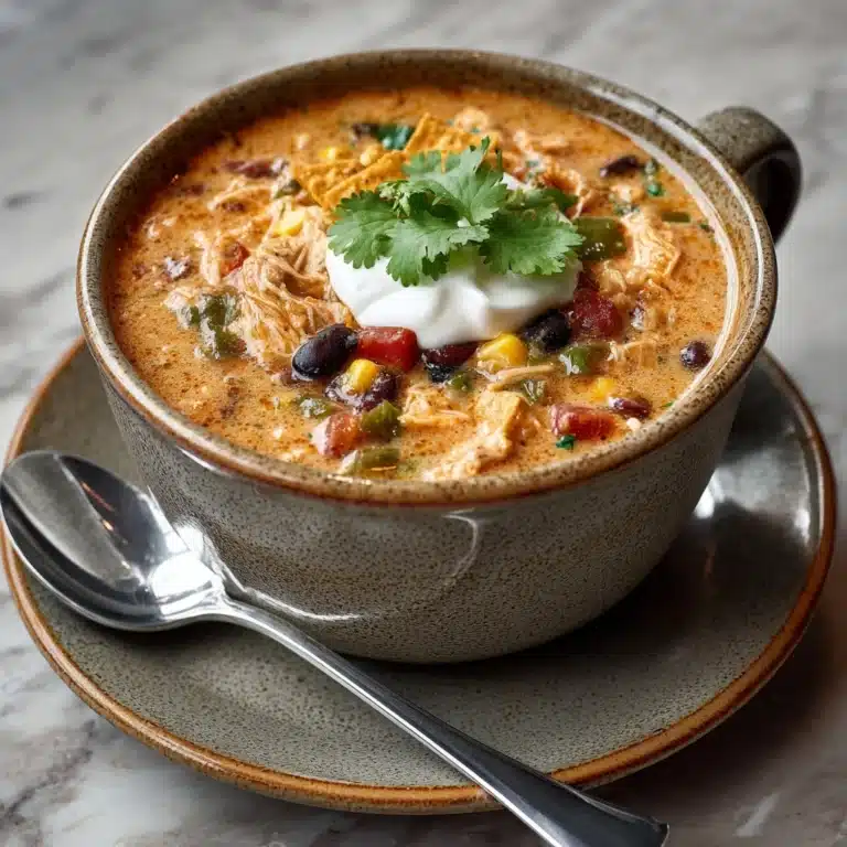 Easy Chicken Taco Soup Recipe