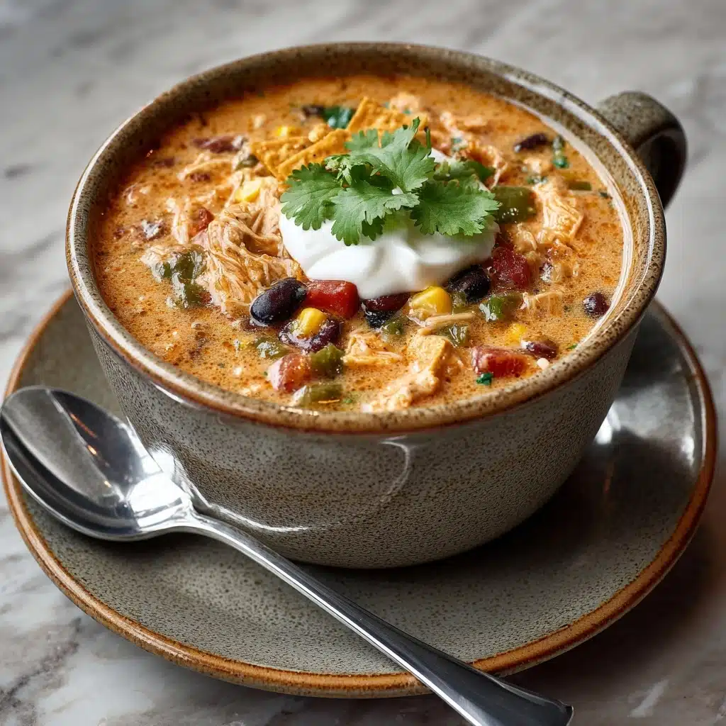 Easy Chicken Taco Soup Recipe