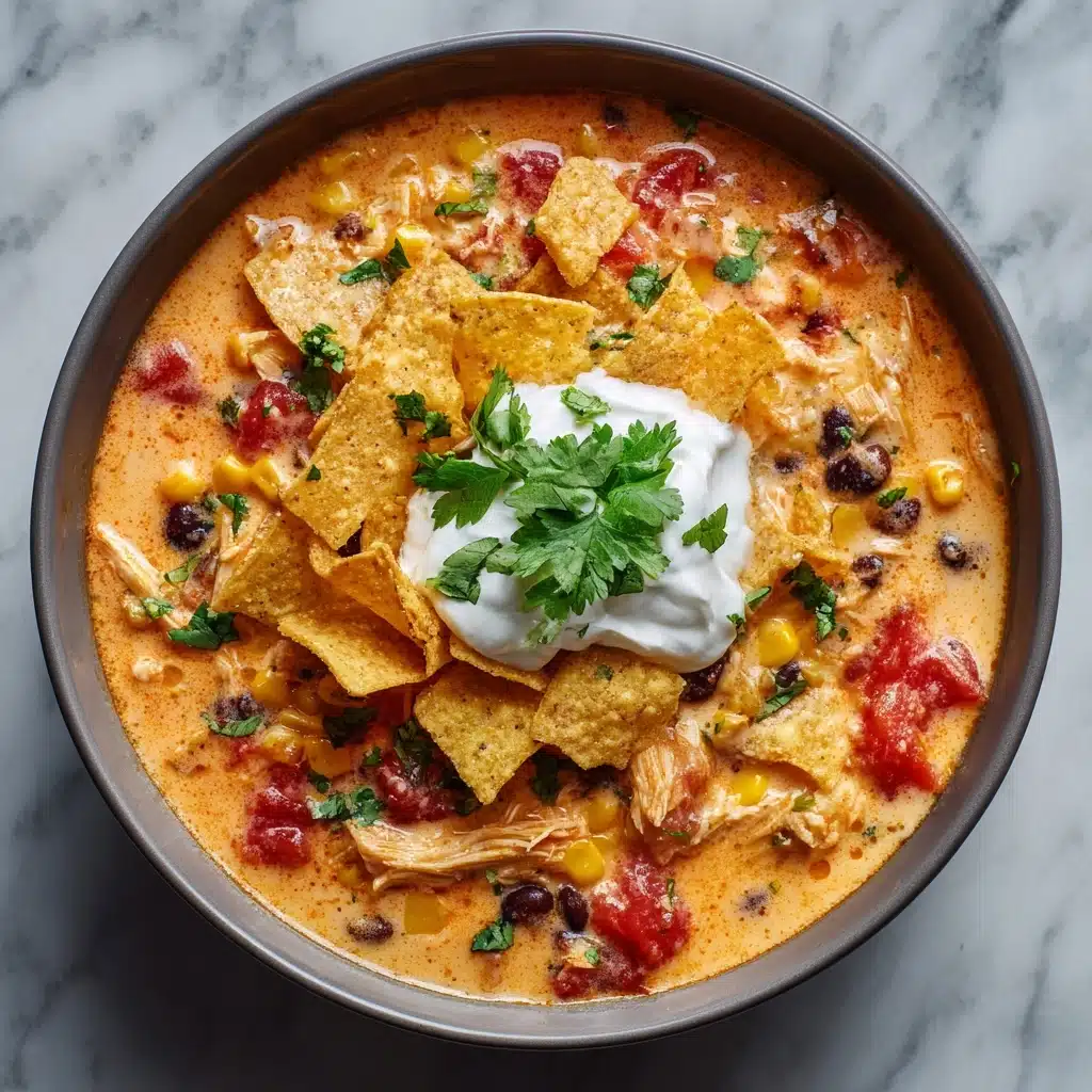 Easy Chicken Taco Soup Recipe - Recipe Image