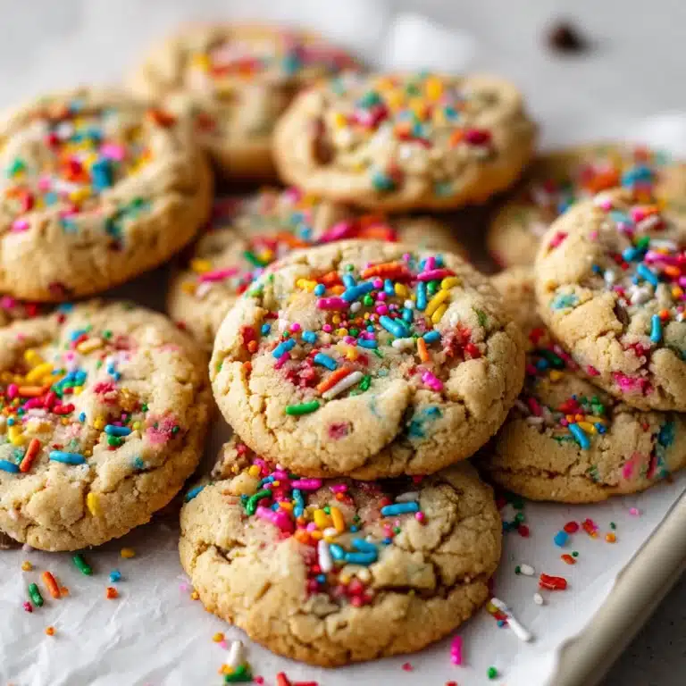 Cake Batter Chocolate Chip Cookies Recipe