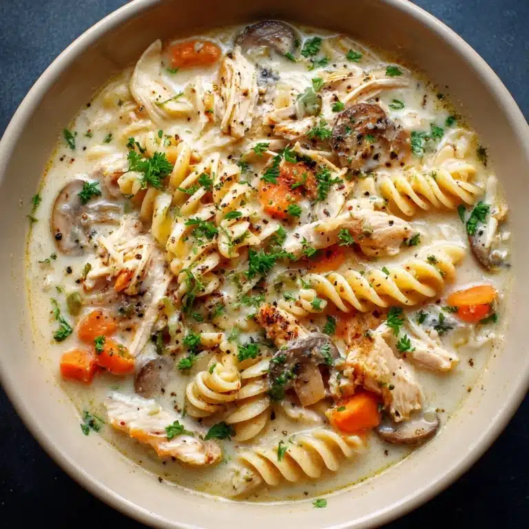 Chicken Tetrazzini Soup Recipe