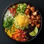 One Pan Chicken Burrito Bowl Recipe