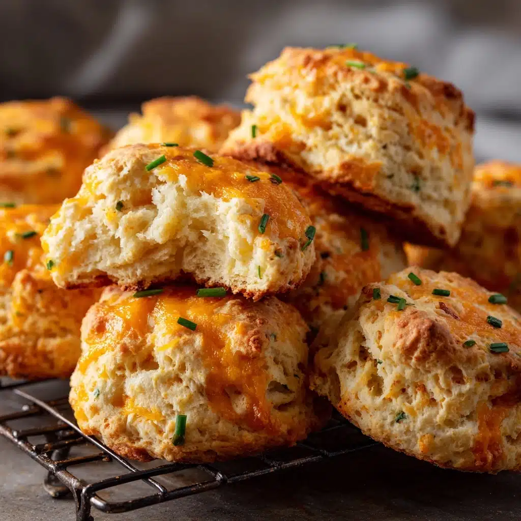 Cheddar Scallion Drop Biscuits Recipe - Recipe Image