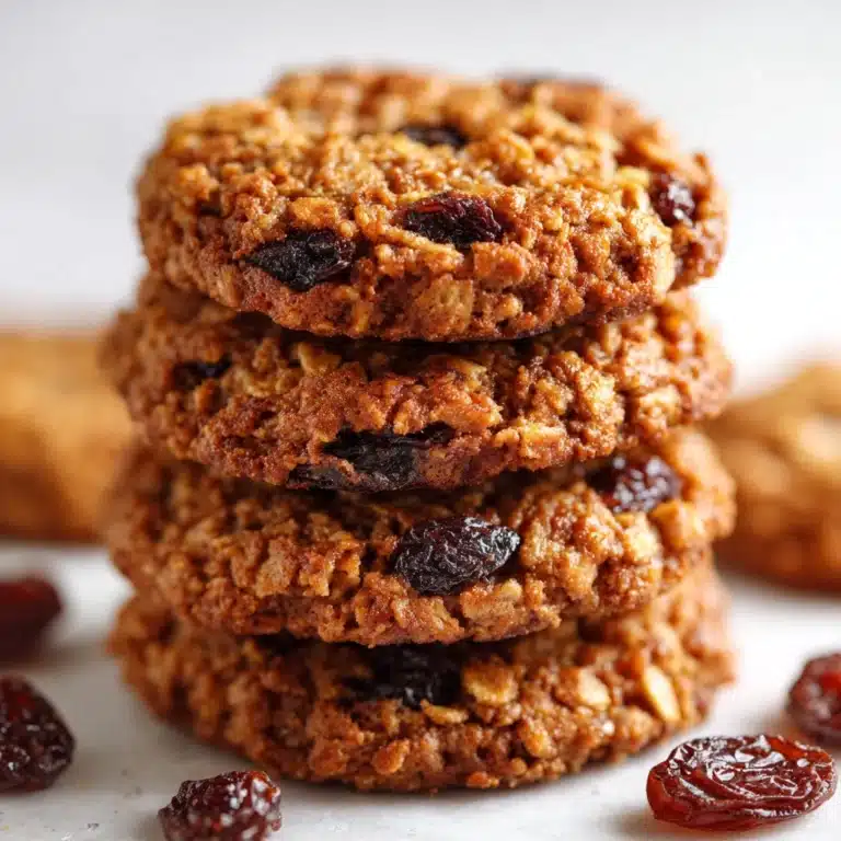 Soft & Chewy Oatmeal Raisin Cookies Recipe