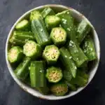 Air Fryer Frozen Okra Recipe