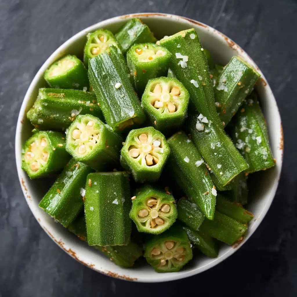 Air Fryer Frozen Okra Recipe