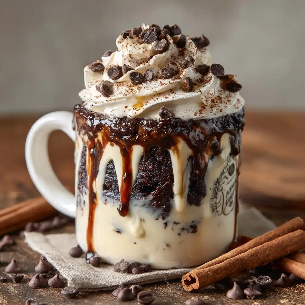 Cinnamon Roll Protein Mug Cake Recipe