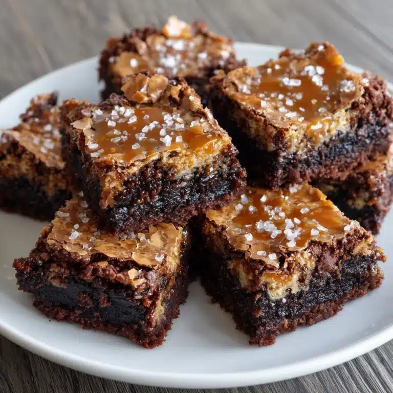 Salted Caramel Brownies Recipe