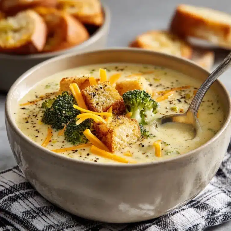 Broccoli Cheese Soup Recipe