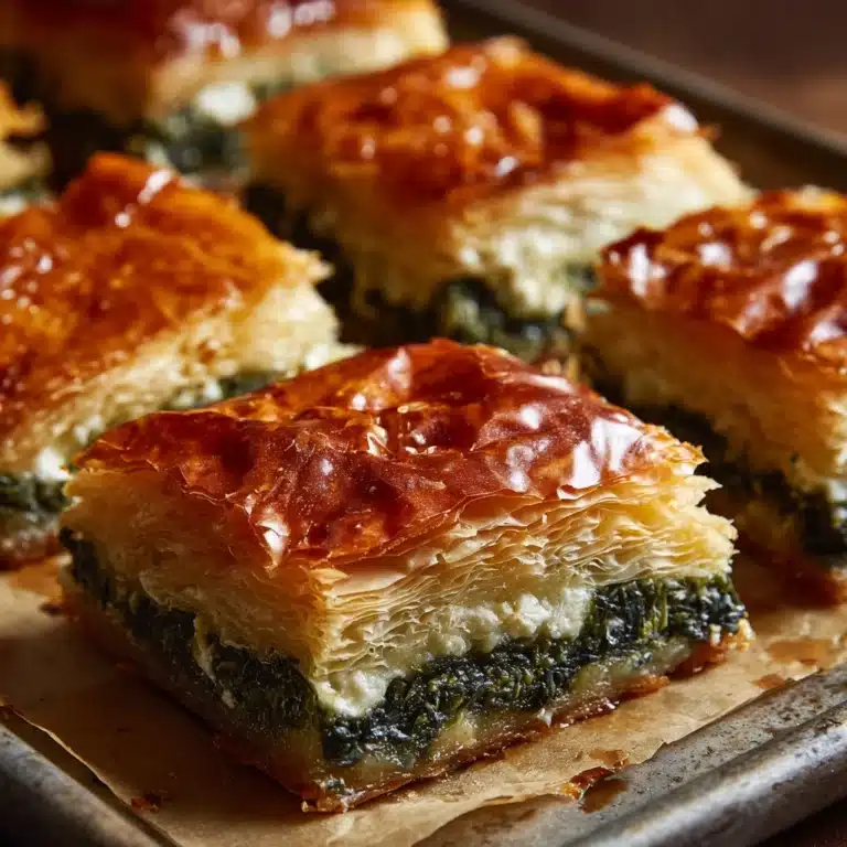 Savory Spinach & Feta Puff Pastry Bites Recipe