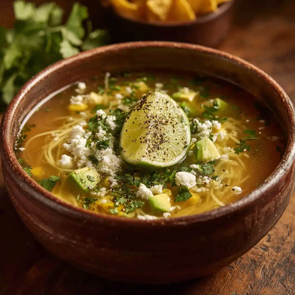 Flavorful Salsa Verde Tortilla Soup Recipe