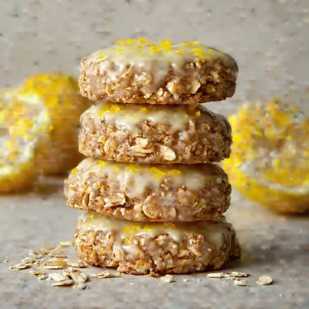 Lemon Oatmeal No-Bake Cookies Recipe