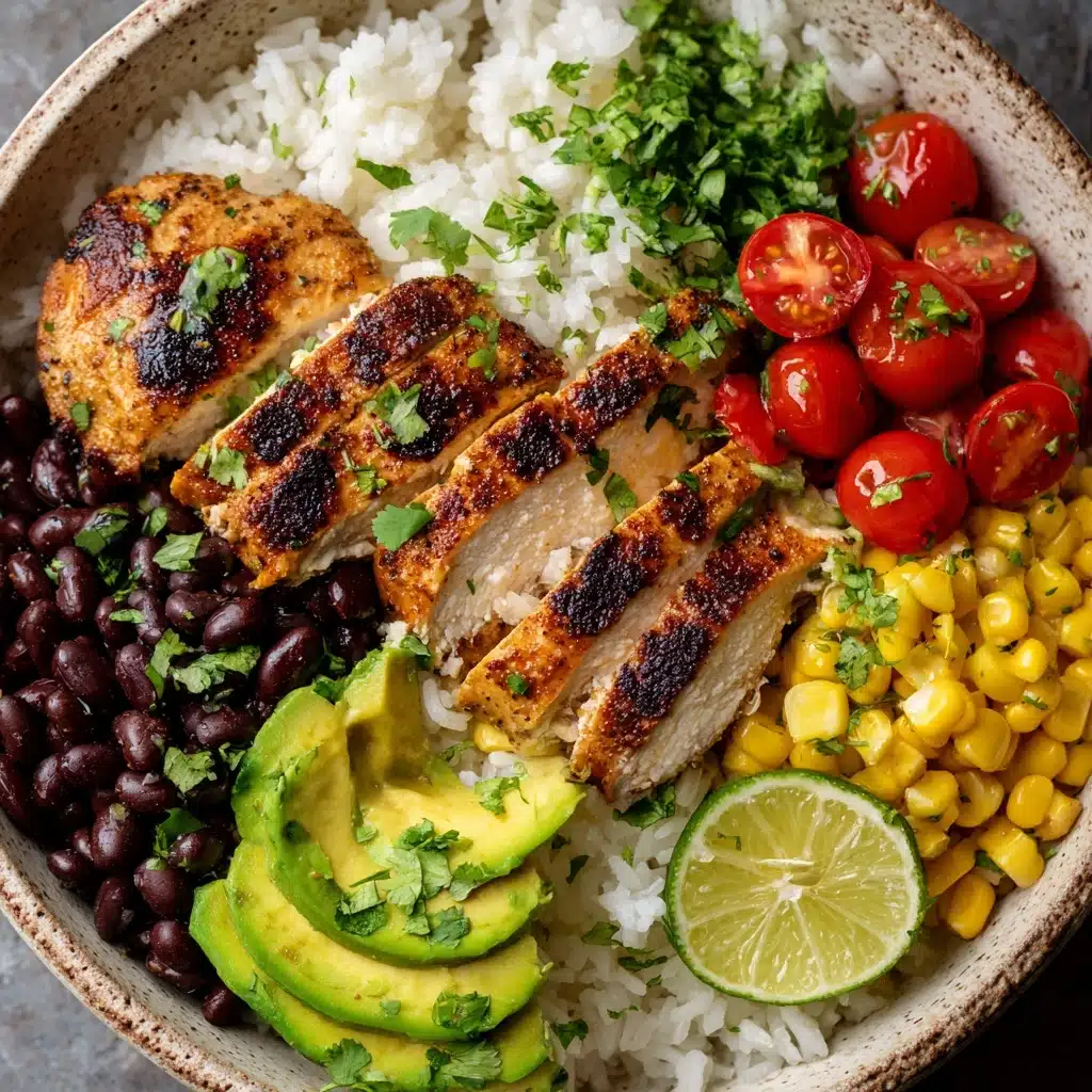Honey Chipotle Chicken Rice Bowls Recipe