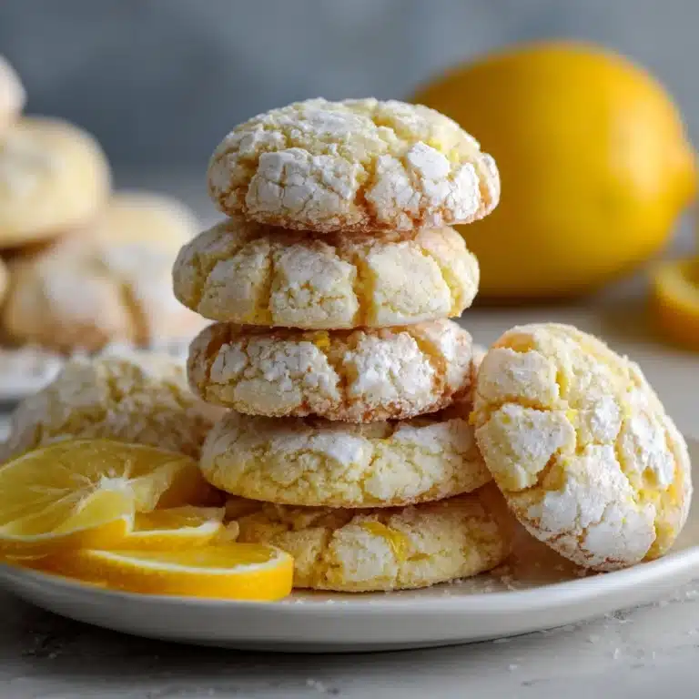 Lemon Pound Cake Cookies Recipe