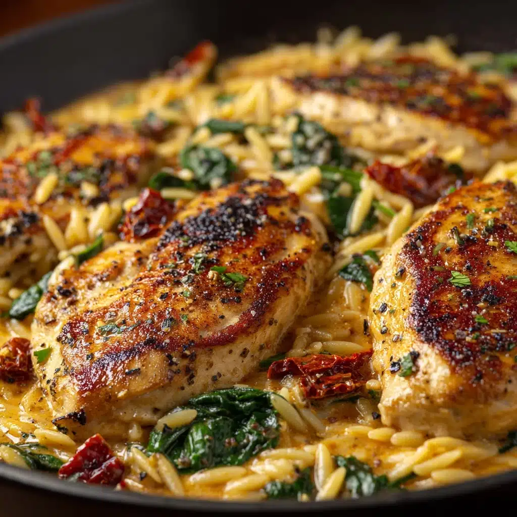 Marry Me Chicken Orzo {One Pot} Recipe - Recipe Image