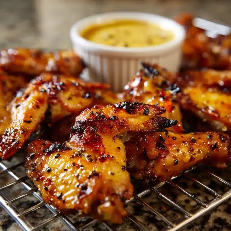 Honey Lemon Pepper Wings Recipe