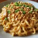 Easy Spicy Thai Peanut Noodles Recipe