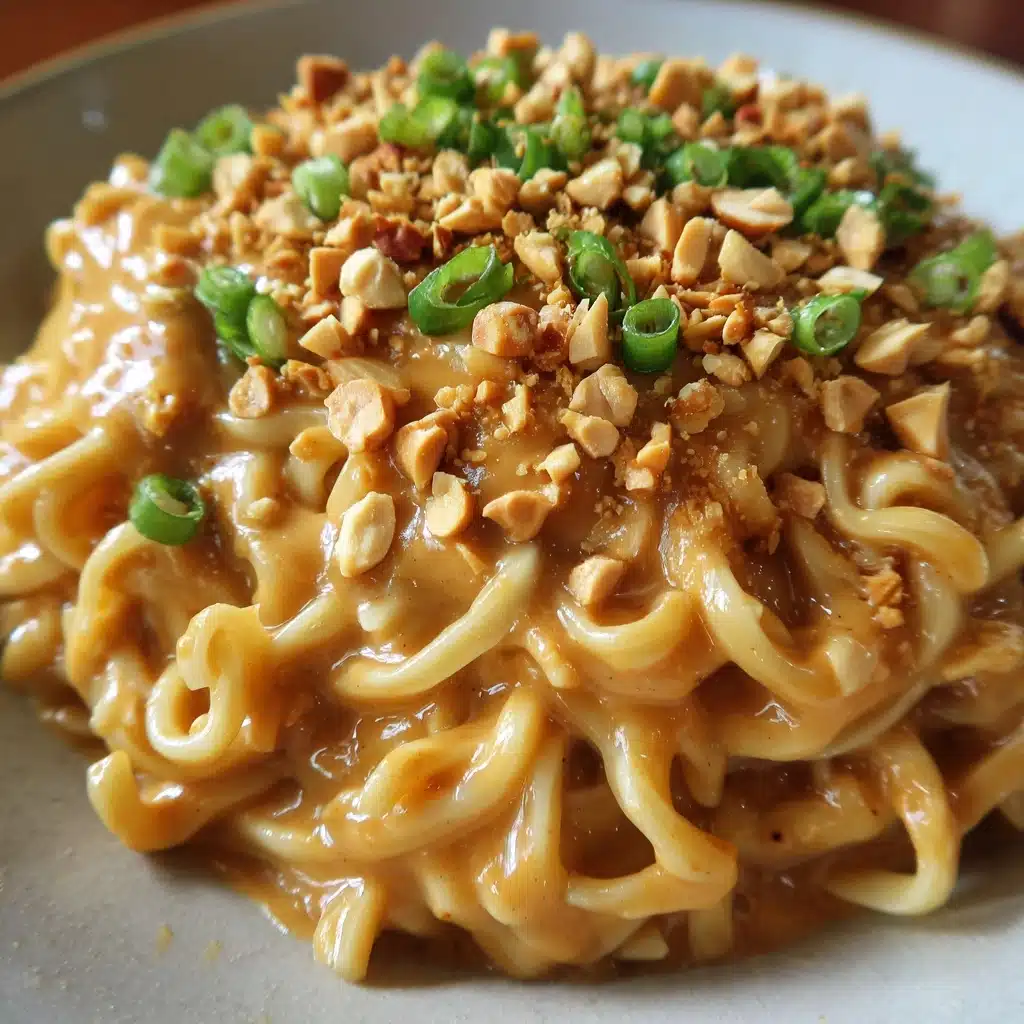 Easy Spicy Thai Peanut Noodles Recipe