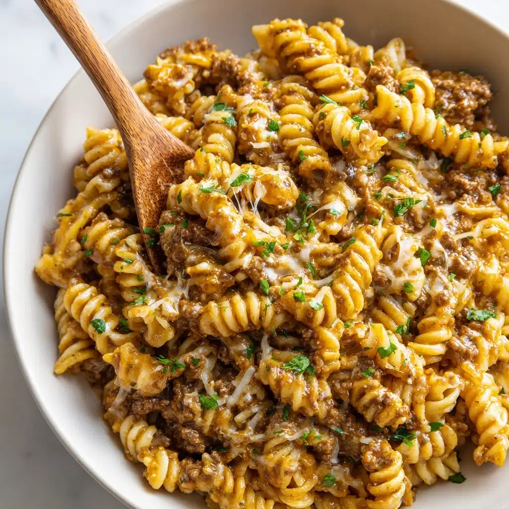 Easy Cheeseburger Casserole Recipe - Recipe Image