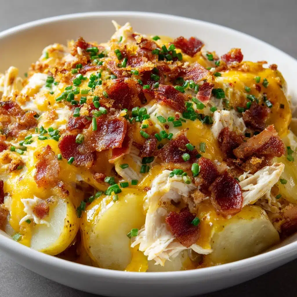 Loaded Potato Ranch Chicken Casserole Recipe - Recipe Image