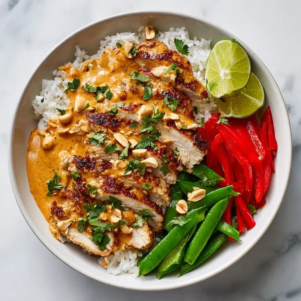 Coconut Chicken Rice Bowl Recipe - Recipe Image