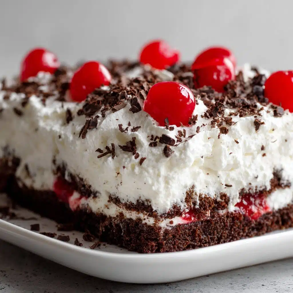 Black Forest Poke Cake Recipe - Recipe Image