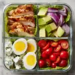 Easy Cobb Salad Meal Prep Recipe
