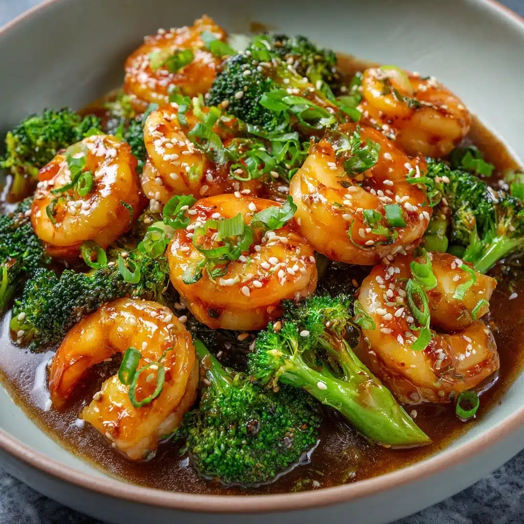 Honey Garlic Shrimp, Sausage & Broccoli Recipe - Recipe Image