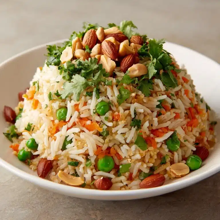 Satay Crispy Rice Salad Recipe